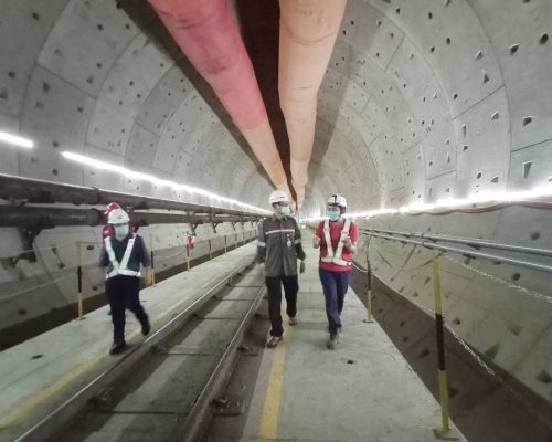 Inspeksi Progress Tunnel #1 - Maret 2020